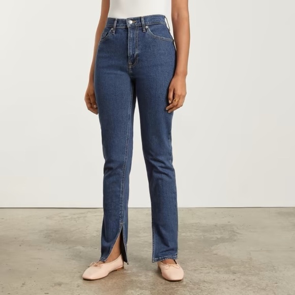Everlane The Cheeky Split-Hem Jean - Picture 1 of 14